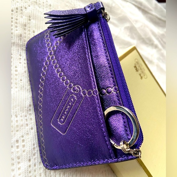 🔥COACH Vintage coin purse  Gifting 🎁 Classy Authentic ⭐️. Not from outlet - Picture 10 of 11